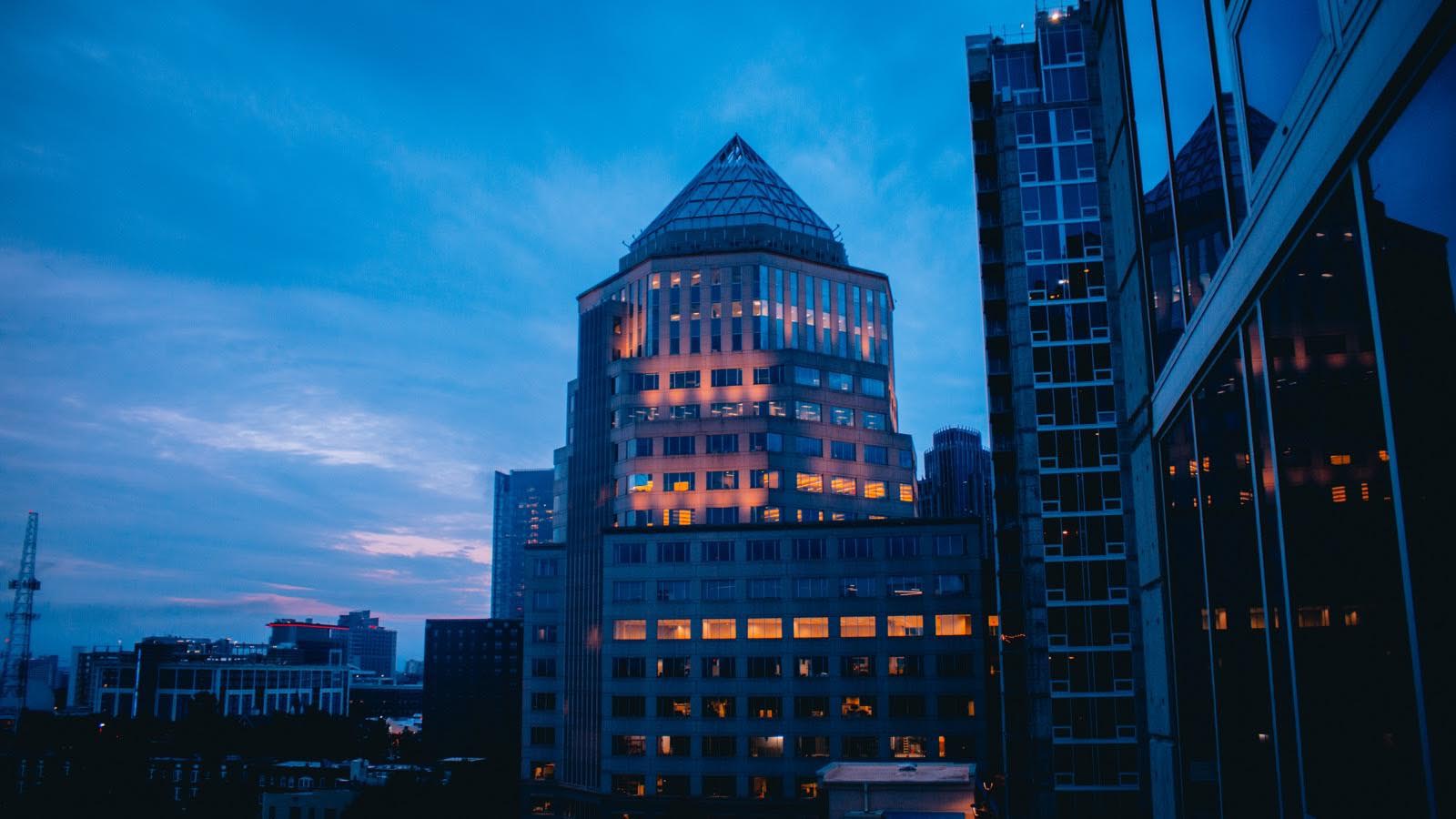 Blue hour in blue-hour-charoltte-nc