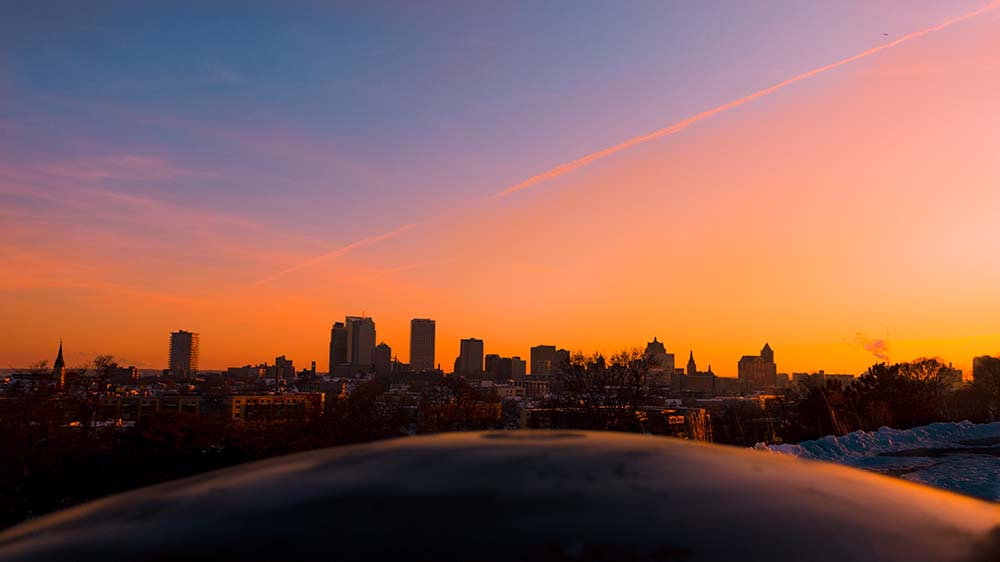 Milwaukee Wisconsin Sunset Photograph