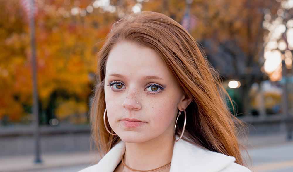 Women looking directly at camera