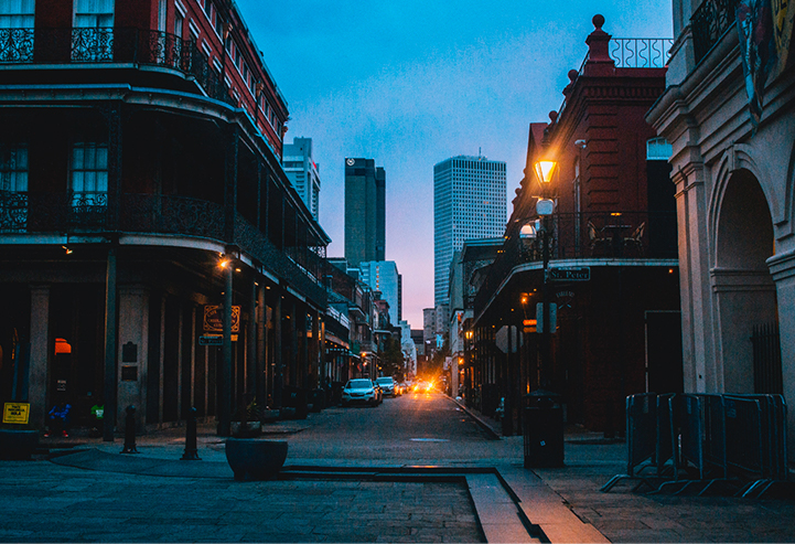 Burbon Street Landscape