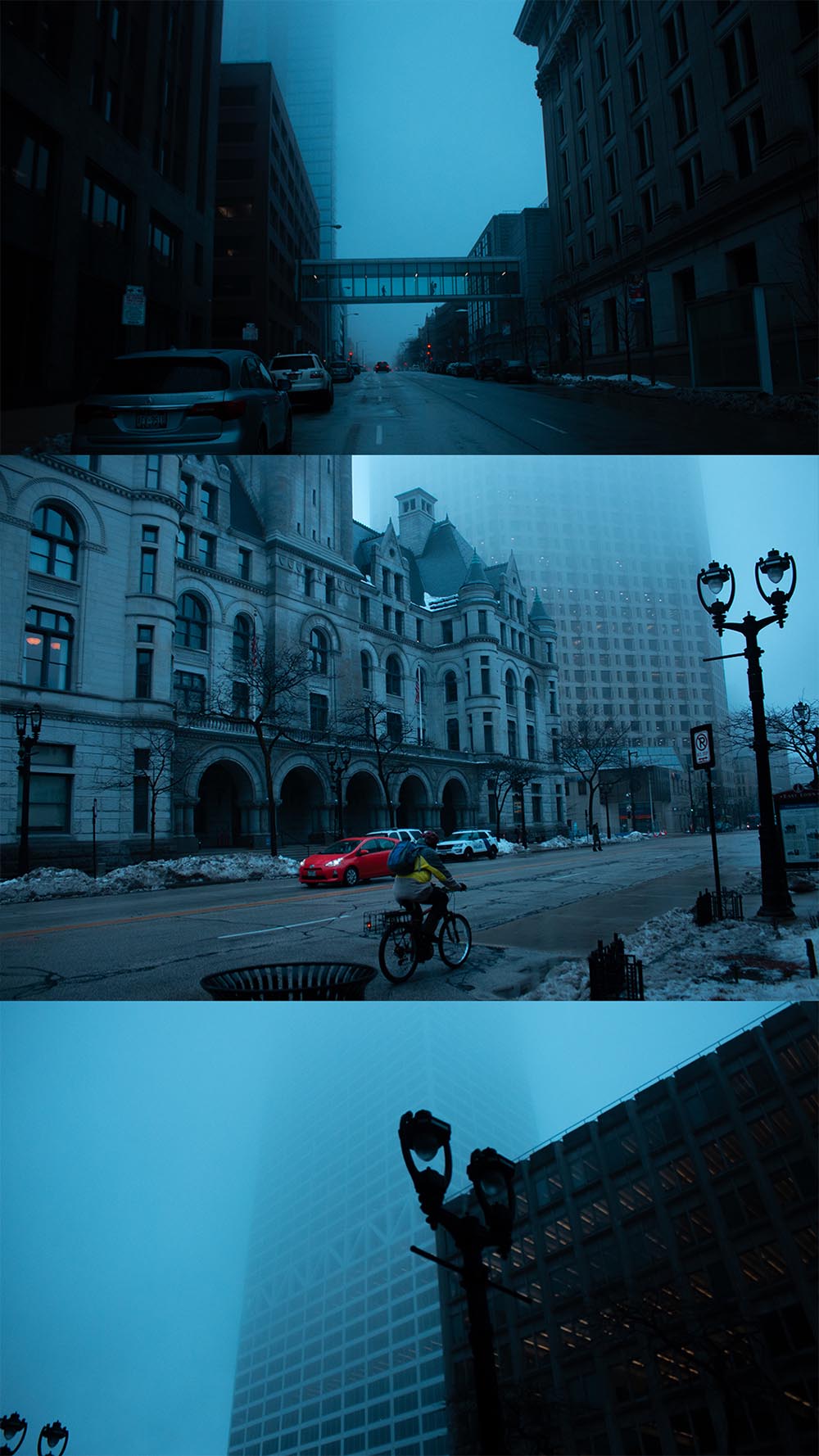 Foggy Milwaukee Wisconsin