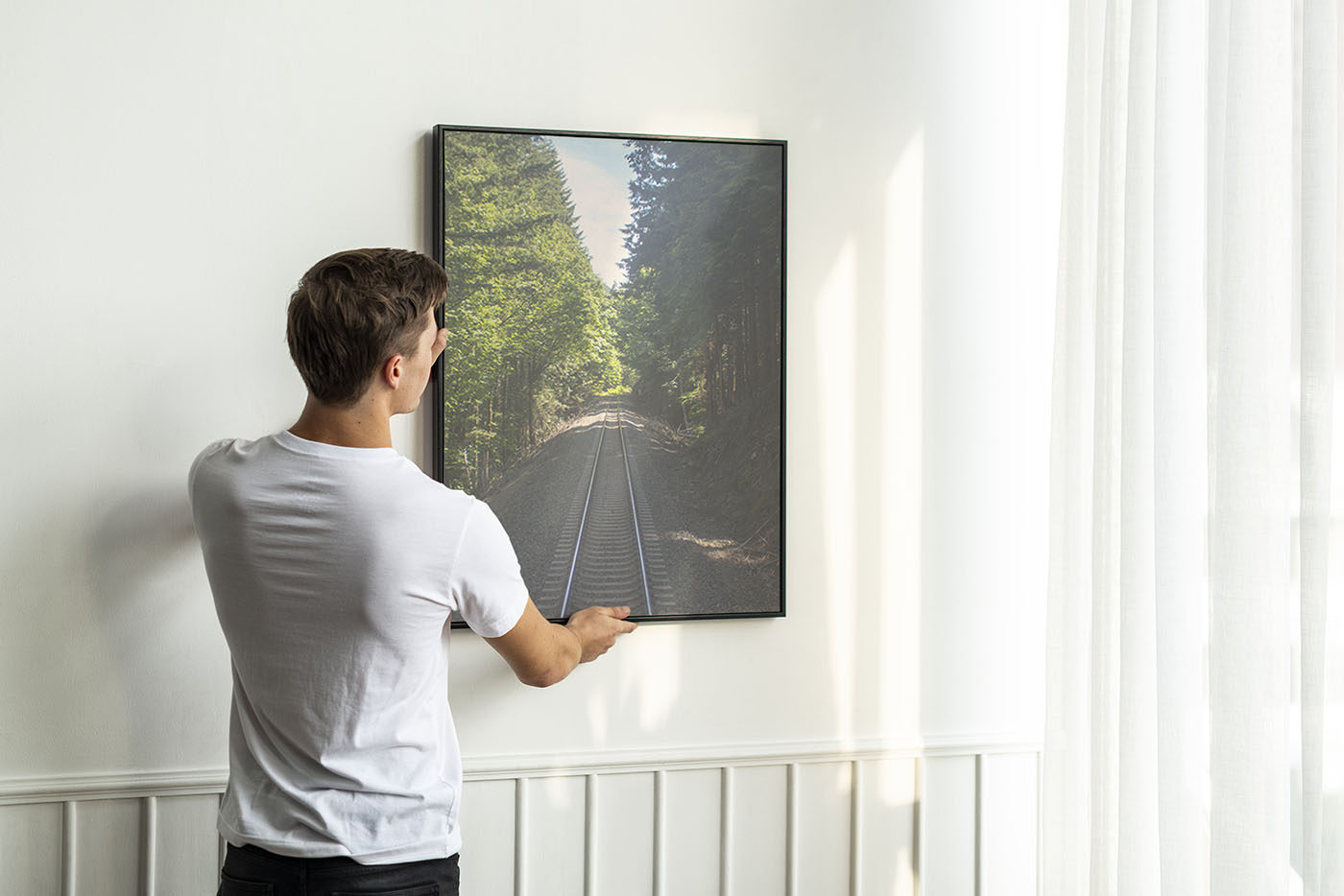 Everglades Rail track wall decor