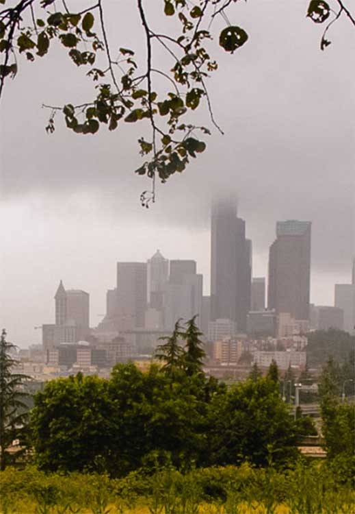 Seattle skyline wall art | seattle city aesthetic | seattle art seattle wall art