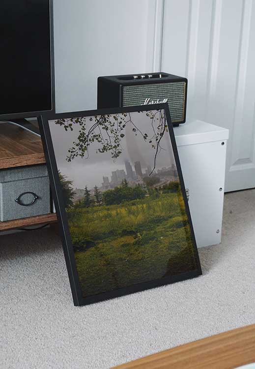 Seattle Raing Skyline | Wall Décor