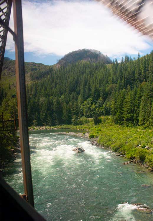 Bridge over river wall decor print | Art Print 2022