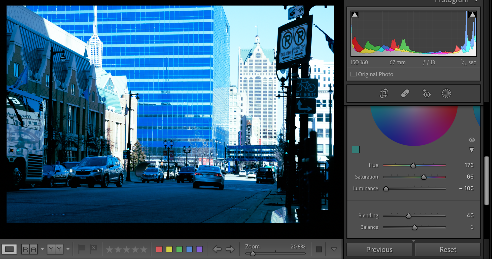 Color Grading Example